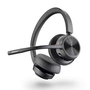 Poly Voyager Focus 2 Uc Usb-a Headset (plantronics) - Bluetooth Dual-ear  (stereo) Headset With Boom Mic - Usb-a Pc / Mac Compatible - Anc : Target