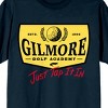 Happy Gilmore Golf Academy Just Tap It In Adult Navy Crew Neck Short Sleeve T-shirt - 2 of 4