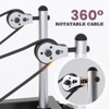 Foldable Pilates Equipment for Home Gym - Pilates Reformer Machine for Home Workouts, with Jump Board, Additional 4 Springs - 3 of 4