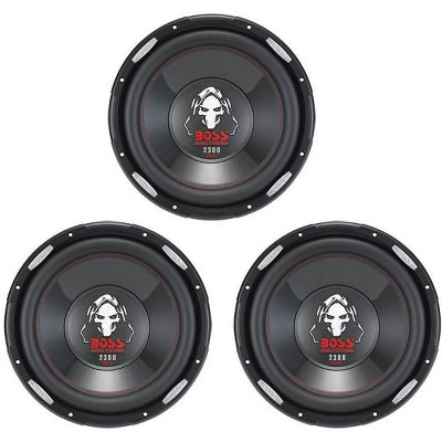 3) NEW BOSS P126DVC 12" 6900W DVC Car Audio Power Subwoofers Subs Woofers 4 Ohm