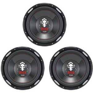 3) NEW BOSS P126DVC 12" 6900W DVC Car Audio Power Subwoofers Subs Woofers 4 Ohm - 1 of 4