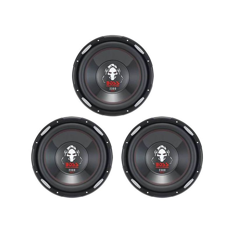 3) NEW BOSS P126DVC 12" 6900W DVC Car Audio Power Subwoofers Subs Woofers 4 Ohm, 1 of 7