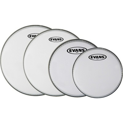 Evans MX White Tenor Drumhead 4-Pack