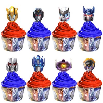 Treasures Gifted Transformers Cupcake Toppers & Transformers Cupcake Wrappers