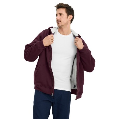Jockey Outdoors by Luke Bryan Men's Faux Shearling Zip Up Hoodie