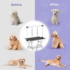 Foldable Dog Grooming Table with Adjustable Height Arm for Home Pet Bathing - image 3 of 4