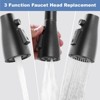 WOWOW 3-Functions Sprayer Pull Down Kitchen Faucet Spray Head Replacement in Oil Rubbed Bronze - 2 of 4