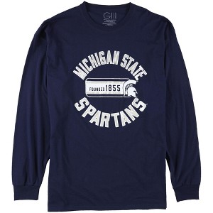 G-III Sports Mens Michigan State Graphic T-Shirt, Blue, X-Large - 1 of 2