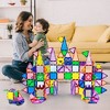 Everplay Magnetic Tiles For Kids, 140PCS Construction STEM Building Blocks Educational Toy - 2 of 4