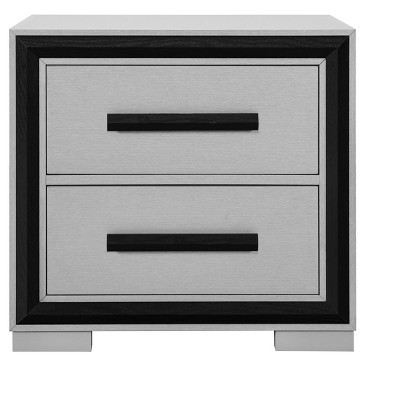 NicBex Bedroom Dresser with 2/5 Drawers,Chest of Drawers with Black Pulls for Kids Room,Living Room,Entryway,White