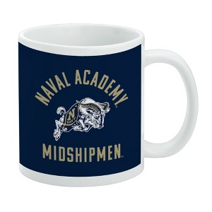 US Naval Academy Midshipmen Ceramic Coffee Mug Novelty Gift Mugs for Coffee Tea and Hot Drinks 11oz White - 1 of 4