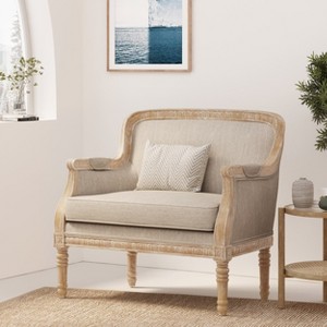 Christopher Knight Home Tamarisk French Country Fabric Upholstered Club Chair - 1 of 4