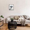 Stupell Industries Hipster Boxer Dog Floating Frame Canvas Art, Gray, 17" x 21" - 3 of 4