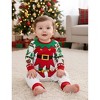 PATPAT Family Christmas Pjs Matching Sets Holiday Jammies Sleepwear Christmas Pajamas for Family Xmas Outfits with Socks - 3 of 4