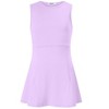 Girls Tennis Dress with Built-in Shorts Girls Athletic Dress Sleeveless A Line Tennis Dress Pleated Girls Golf Dress - 4 of 4