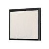 Royal Hampton Dresser Mirror with Beveled Design, Ash Gray Solid Wood 38x42 - 2 of 4