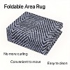 Nasitip Washable Rug,Low-Pile Foldable Carpet,Mid-Century Non-Shedding,Floor Cover for Living Room Dining Room Bedroom Office - 3 of 4