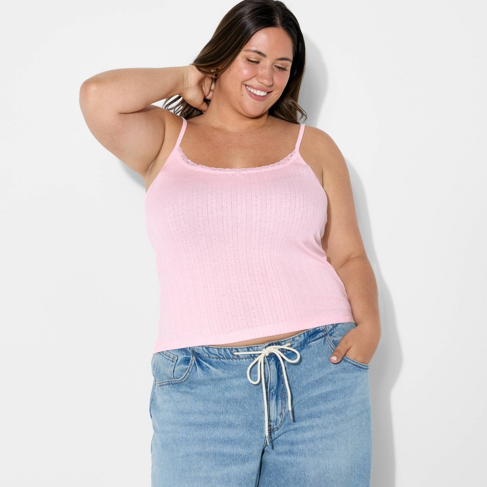 Women's Tank Top - Wild Fable™ Pink 2X