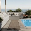 Nourison Tulum Basketweave Solid Indoor/Outdoor Rug - 3 of 4