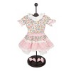 The Queen's Treasures 18 Inch Doll Clothes 4 Piece Pink Floral Dress - 4 of 4