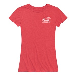 Women's - Disney Princess - Princess Belle Short Sleeve Graphic T-Shirt - 1 of 4