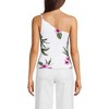 Lands' End Women's Slender One Shoulder Top - 2 of 4
