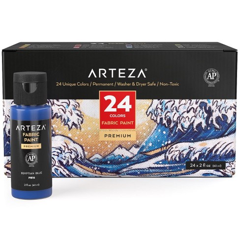 Arteza Outdoor Acrylic Paint & Wood Slices