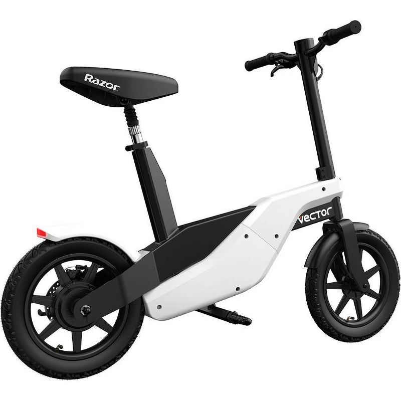 Razor Vector Step Over Electric Scooter - White, 3 of 11