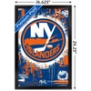 Trends International NHL New York Islanders - Maximalist Logo 23 Framed Wall Poster Prints - 3 of 4
