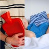 EBF Home 2 Pack Hot Water Bottle – 2 liter hot water bottles, durable, leak-proof, flexible heat therapy for pain relief, cramps & warmth - 3 of 4