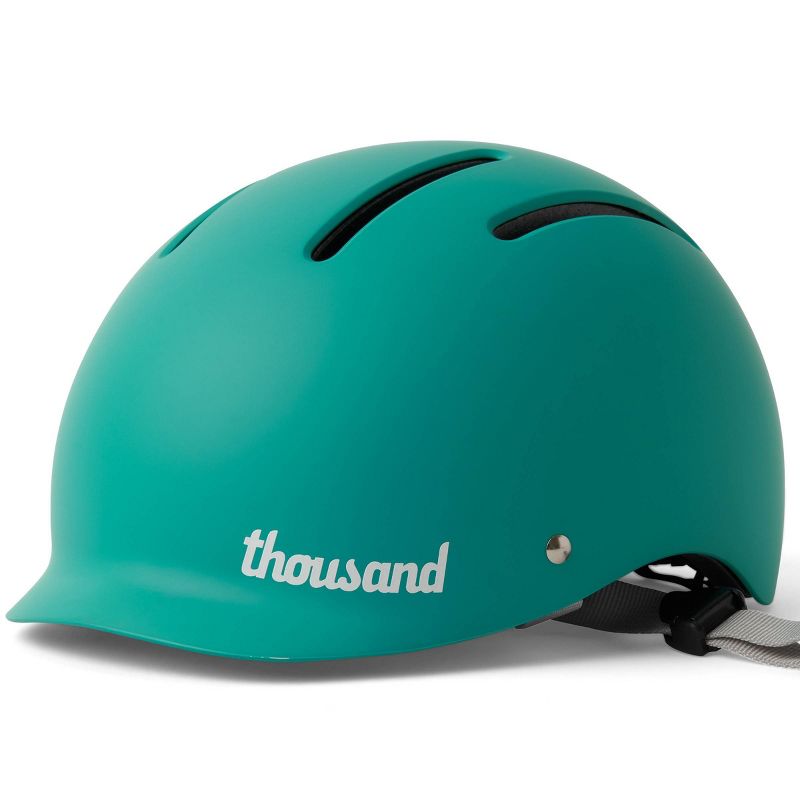 Thousand Cycling Kids&#39; Bike Helmet - Teal Blue, 2 of 9