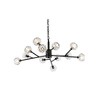 Elegant Lighting Graham 12 - Light Pendant in  Black - 4 of 4