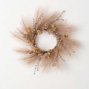Sullivans Pampas Grass Wreath - 1 of 3