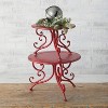 Sullivans Tabletop Serving Stands 9"H & 7"H Red - 2 of 4