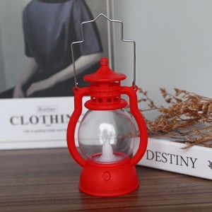 MyKids-USA Halloween Vintage Hanging Oil Lamp Electronic Candle Pumpkin Light 4 pieces set - 1 of 4