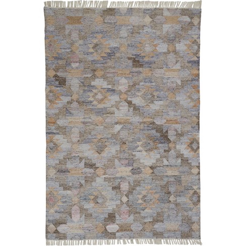 Beckett Transitional Moroccan Taupe/Gray/Blue Area Rug - image 1 of 4