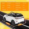 12V Electric Car, 2-Seater Ride On Car for Kids, Electric Vehicle Toy w/Parent Remote Control, Shock Absorbers, Music Player, Headlights for Kids 4-8 - 4 of 4