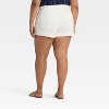 Women's High-Rise Smart Jean Shorts - Ava & Viv™ - 2 of 3