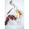 Lexi Home Marble Collection 15 in. Rectangle Charcuterie Board - White - 4 of 4