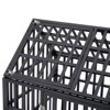 FURNIinspire Pet Crates and Houses Heavy Duty Dog Crate, Durable Versatile and Portable, with 4 Lockable Wheels, Black, 43.3"*29.5"*44.5" - 4 of 4