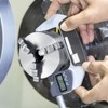 VEVOR 3-Jaw Lathe Chuck, 5'', Self-Centering Lathe Chuck, 0.1-5 in/2.5 -125 mm Clamping Range with T-key Fixing Screws Reversible Jaws, Silver - 2 of 4