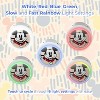 Disney Mickey Mouse and Friends Touch LED Night Light with USB Charging Station- Mickey LED Nightlight with 6 Light Settings, USB 2.0 and USB Type C Ports- Mickey Mouse Gifts for Woman, Adults and Kids - 2 of 4