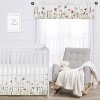 Sweet Jojo Designs Window Valance Treatment 54in. Watercolor Floral Garden Multicolor - 3 of 4