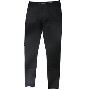 Articles of Society Womens Cut-Hem Coated Skinny Fit Jeans - 1 of 2