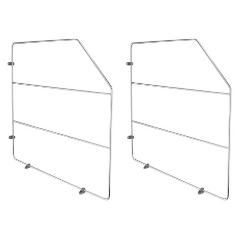  Rev-a-Shelf Rev-a-Shelf Tray Divider with Clips, White, Metal,  12 in. - Tray Dividers For Cabinets