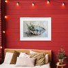 Stupell Industries Coastal Christmas Shell & Fir Framed Print Under Glass Art - 3 of 4