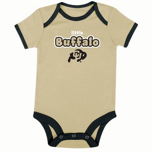NCAA Colorado Buffaloes Infant Toddler Boys' 3pk Bodysuit - 1 of 4