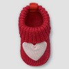 Carter's Just One You® Baby Valentines Day Booties - Red Newborn - 3 of 4