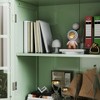 Kumasinova 28"W x36"H Buffet Sideboard with Glass Doors,Modern Pantry & China Display Cabinet with Drawer,Space-Saving Cupboard,40lbs Per Shelf - 4 of 4