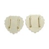 Unique Bargains Heart Rhinestones Candied Haws Shape Shoelace Charms 1 Pair - 4 of 4